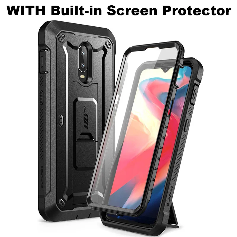 WITH Protector SUP чехол для One Plus 7 Чехол UB Pro цельная прочная кобура крышка с или без встроенной защитной подставки для экрана - Цвет: WITH Protector