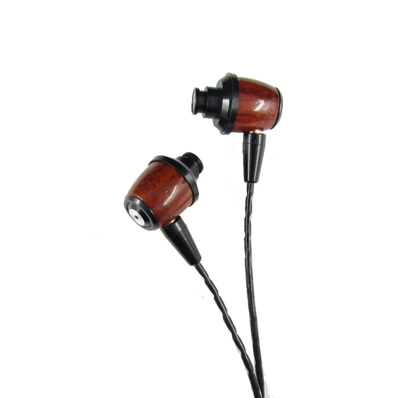 2017 DD деревянные наушники вкладыши с шумоподавлением динамические басы