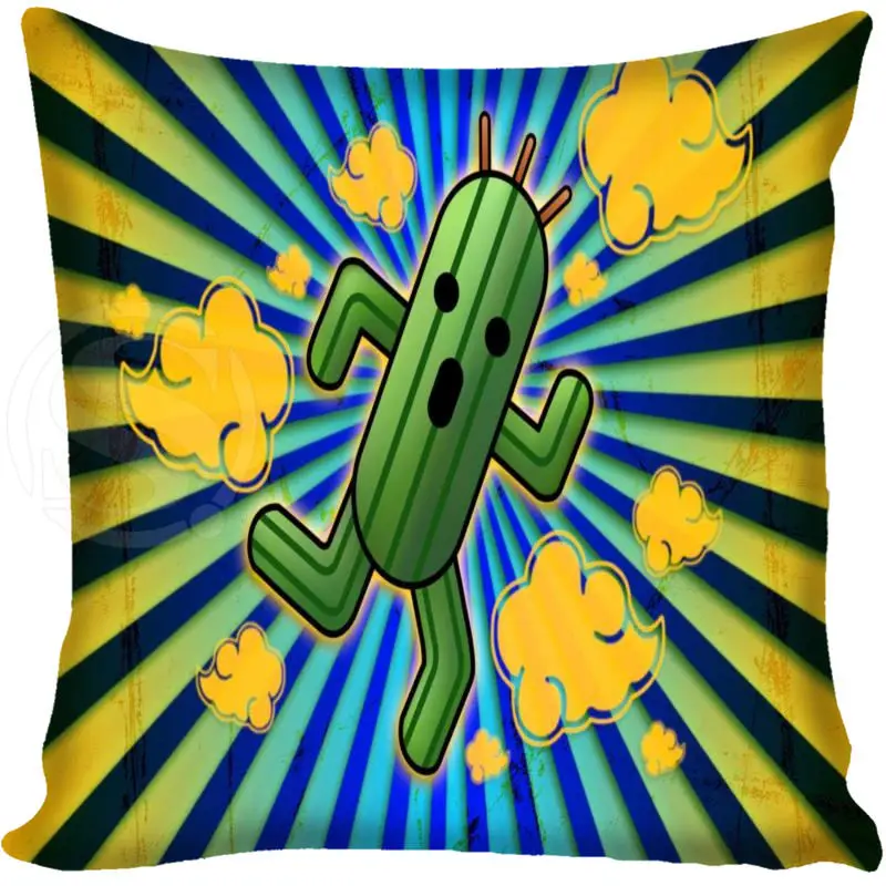 Pillowcase Изготовленный на заказ Наволочка с изображением кактусов площади молнии дома декоративная наволочка с двух сторон Печатный 35X 35, 40 X40 размером 45*45, 60X60 - Цвет: Pillowcase