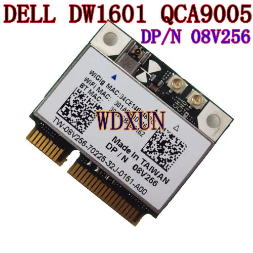 Беспроводная мини карта DW1601 QCA9005 8V256 WiGig 802.11AD 7 Гбит/с для Dell Latitude 6430u/ E6430 / XPS 18|wireless