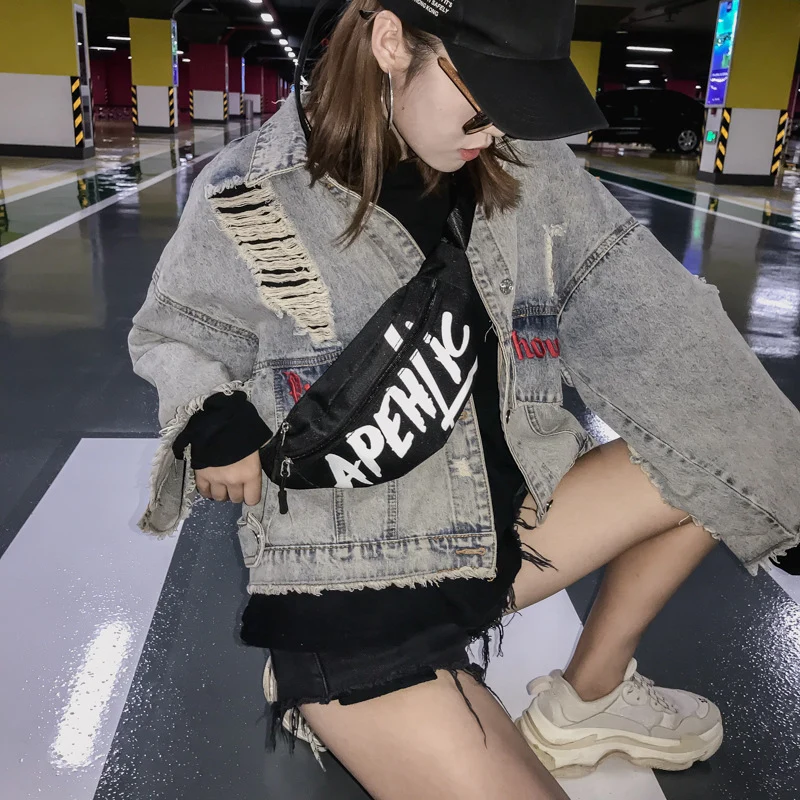 Популярная Новая поясная сумка в стиле хип-хоп из нейлона Женская качественная с