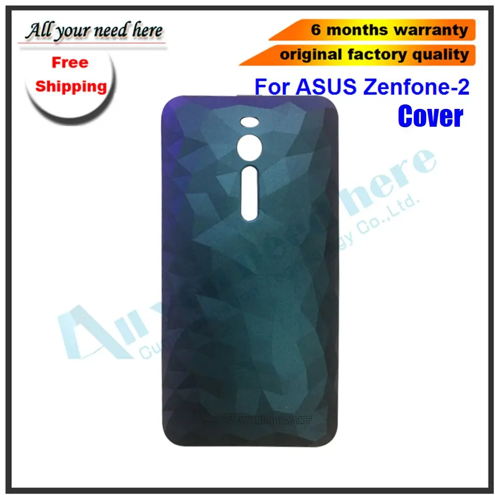 AAA задняя крышка для ASUS Zenfone-2 батареи Чехол двери Корпус Запасные части черный
