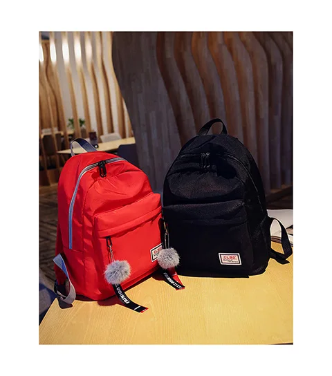 Рюкзак нейлон школьная сумка девушка женский|school bags|school bag girlgirl school backpack |