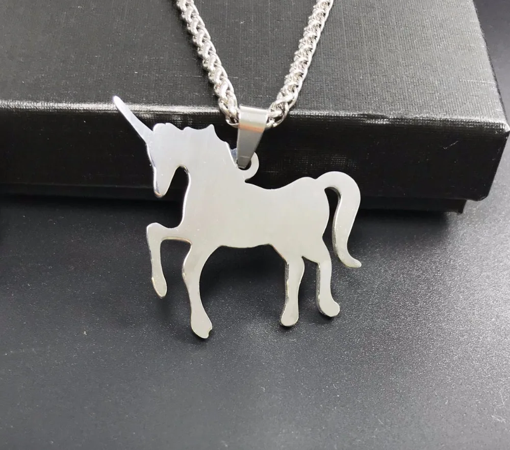 Новая модная подвеска в виде животного искусственная кожа нержавеющая сталь