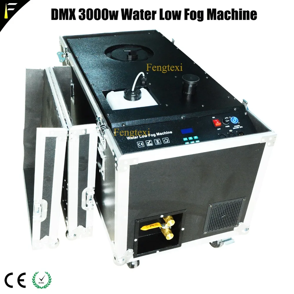 Свадебный напольный сценический аппарат DMX512 3000 Вт на водной основе