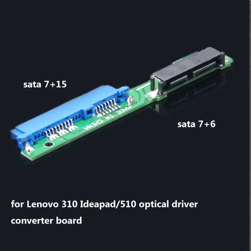 Адаптер ULT-Best Micro SATA 7+6 мужской к 7+15 женскому конвертеру Serial ATA для ноутбуков Lenovo 310 320 IdeaPad 510 520 и т.д.