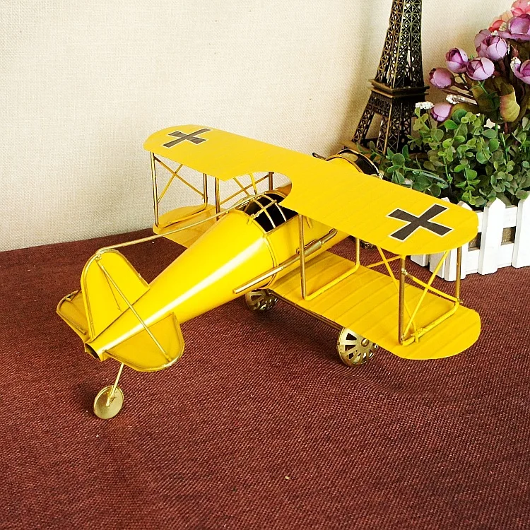 Ручной работы Albatross Крылатый Железный самолет модель Ретро реквизит для