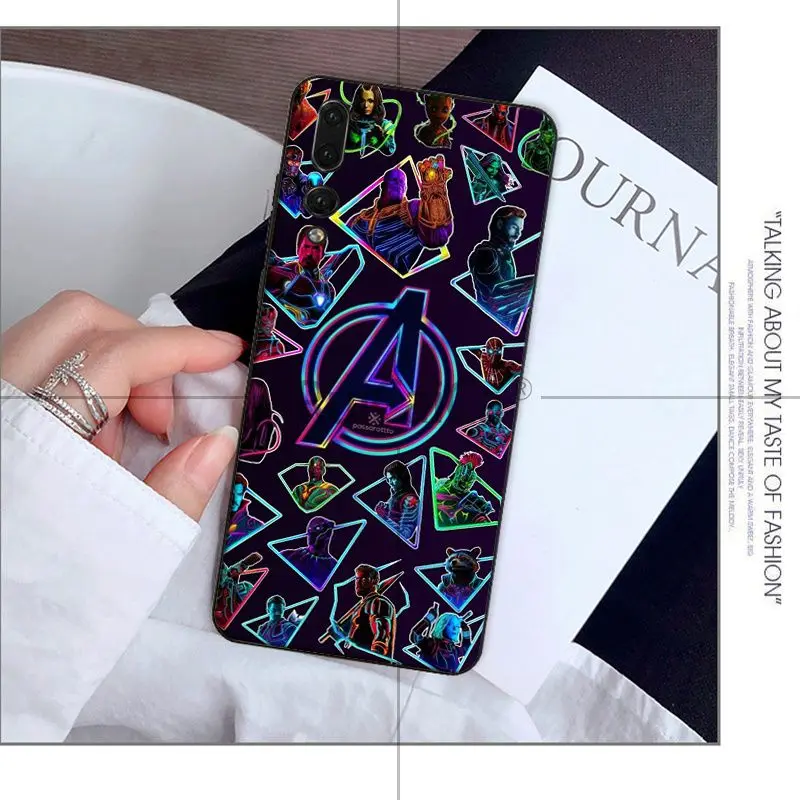 Ruicaica Marvel Avengers logo Printing Drawing Phone Case cover Shell for Huawei Mate10 Lite P20 Pro P9 P10 Plus View 10 Cover | Мобильные