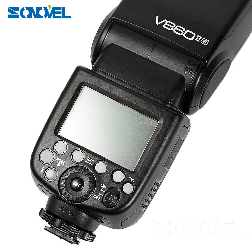 Godox V860II S TTL Flash Speedlite GN60 HSS 1/8000s литий ионная батарея 2 4G X System + X1T передатчик для Sony A7R
