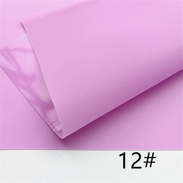 12 7,6*12 дюймов Прозрачная голограмма Синтетическая кожа ткань для DIY аксессуаров - Цвет: 12