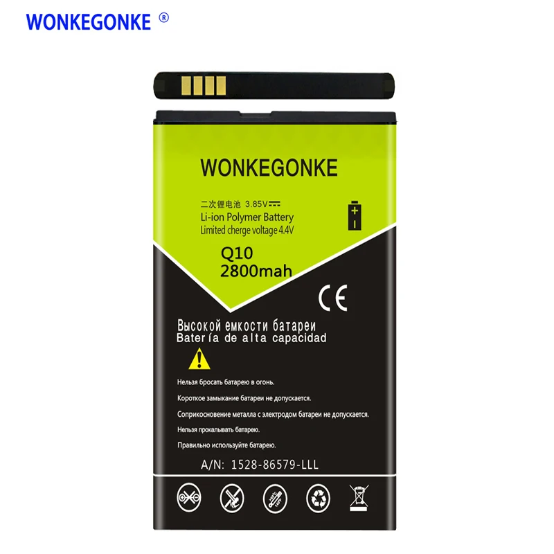 Аккумулятор WONKEGONKE для Blackberry Q10 LTE / аккумулятор на мобильный телефон моделей NX1 52961