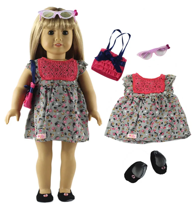 1 комплект красивой повседневной одежды Одежда для куклы 18 дюймов A3|doll clothes|outfit