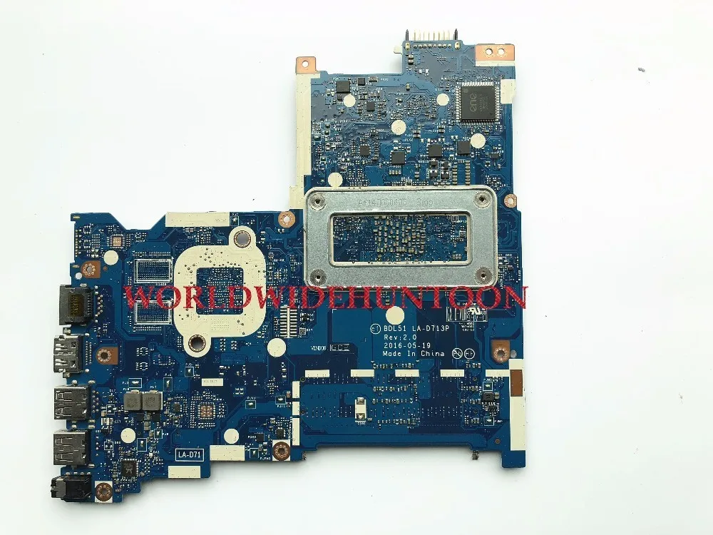 Высококачественная материнская плата для ноутбука HP 15 BA series 854957 601 BDL51 LA D713P DDR3 100%