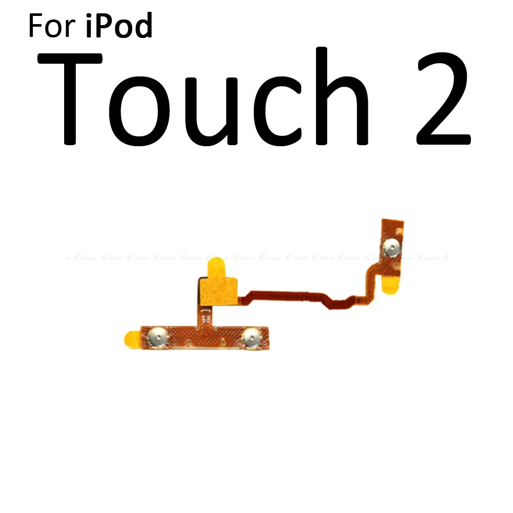 For iPod Touch 2 Высокое качество звука отключения питания Кнопка включения выключения гибкий кабель для iPod Touch 2 3 4 5 Nano 6 7 запасные части - Цвет: For iPod Touch 2