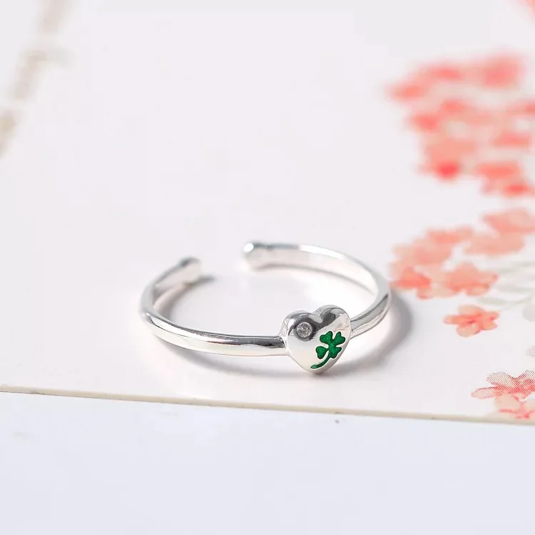 Новинка 2019 яркое серебряное ювелирное изделие кольцо на палец в виде