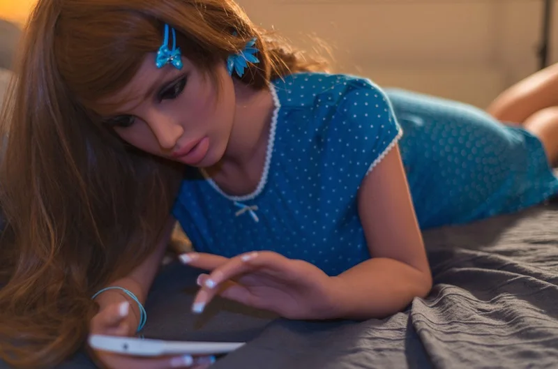 155 см полностью силиконовые секс-куклы Скелет большие груди любовь Вагина