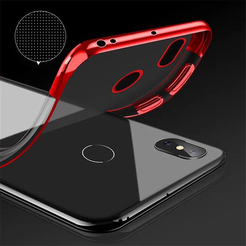 ZEALLION для Xiaomi Redmi 6 6A Pro 5 Plus Max 3 Роскошный прозрачный чехол с покрытием из силикона и