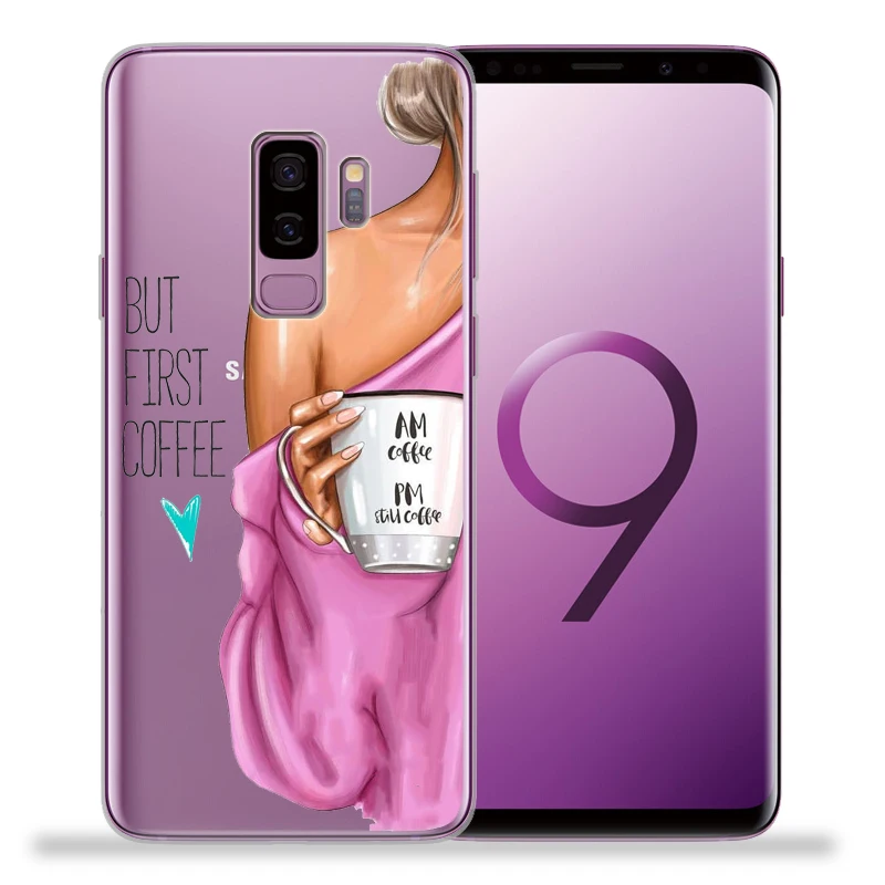 Модный женский чехол для samsung Galaxy S9 для samsung S8 S10 Plus S7 S6 Edge S10 Lite Note 8 9 Мягкий защитный чехол Etui - Цвет: 12