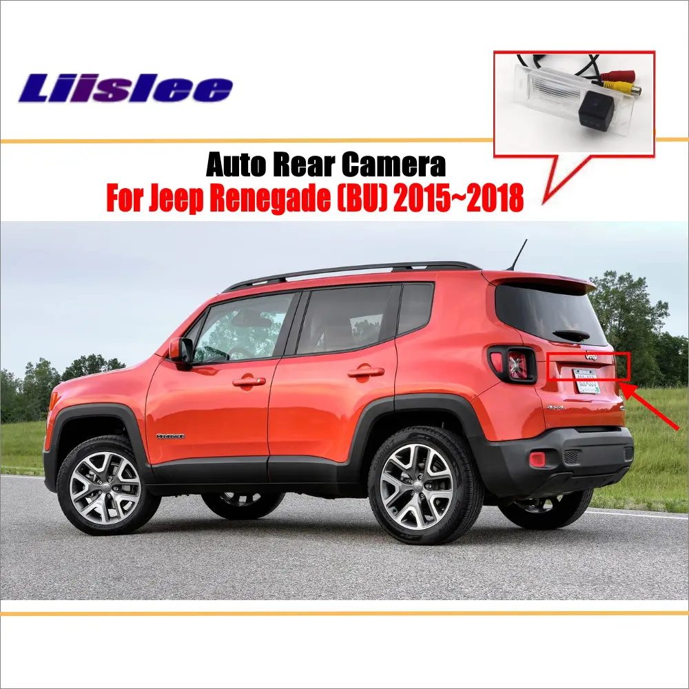 Обратная задняя камера для Jeep Renegade (BU) 2015 ~ 2018/парковочная резервная