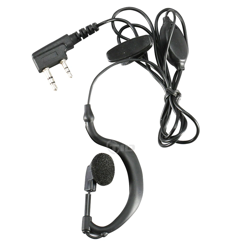 Walkie Talkie MIC Speaker 2Pin PTT гарнитура для Baofeng UV 5R baofeng 888s 777s 666s Retevis H 777 TD V2 аксессуары
