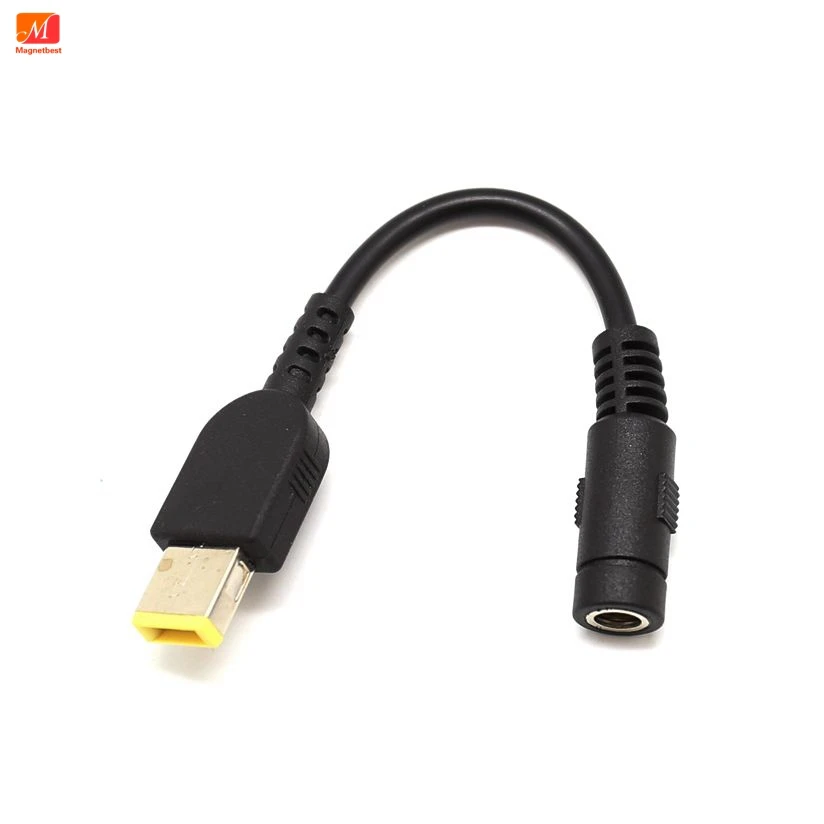 5 шт. 5*2 мм круглый разъем к USB квадратный адаптер питания конвертер кабель для Lenovo