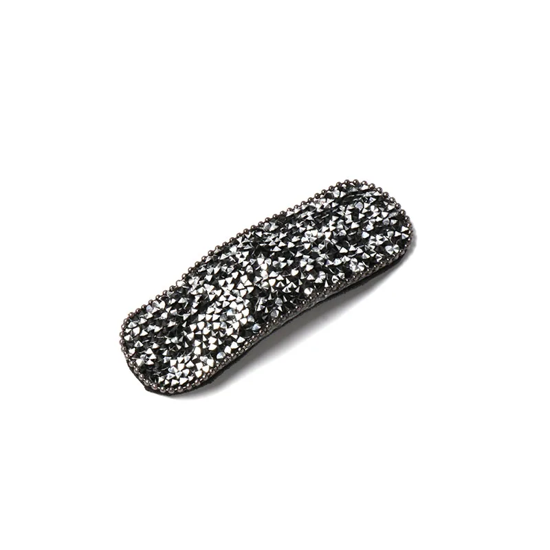 60078-SV JUJIA Bling Стразы шпильки головные уборы для женщин девочек заколки невидимки для волос заколка-пряжка с кристаллами аксессуары для волос женские - Окраска металла: 60078-SV