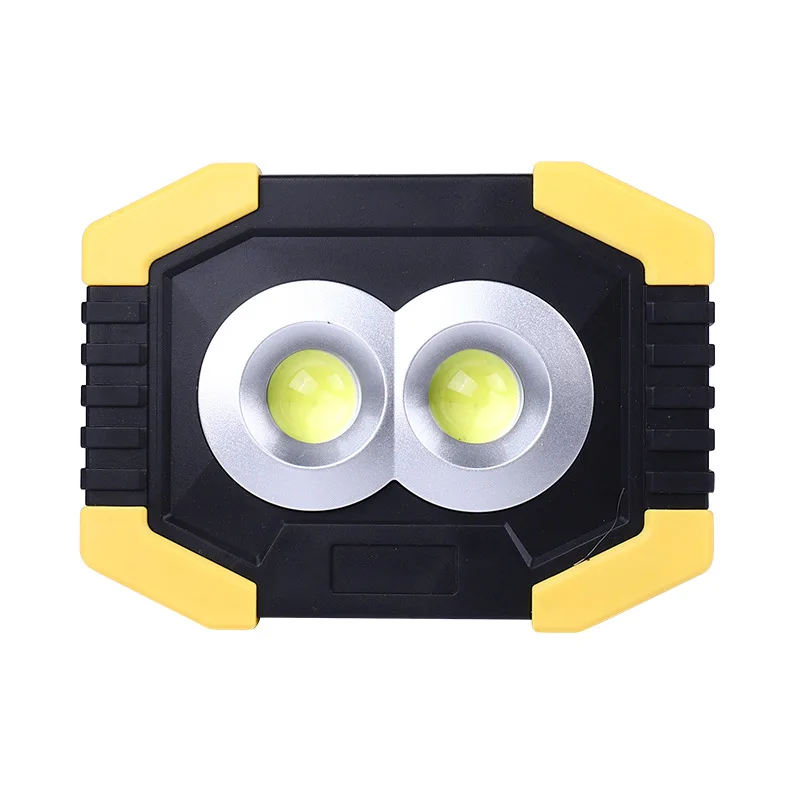 20 Вт COB led рабочий свет Прожектор портативный прожектор Перезаряжаемый 18650