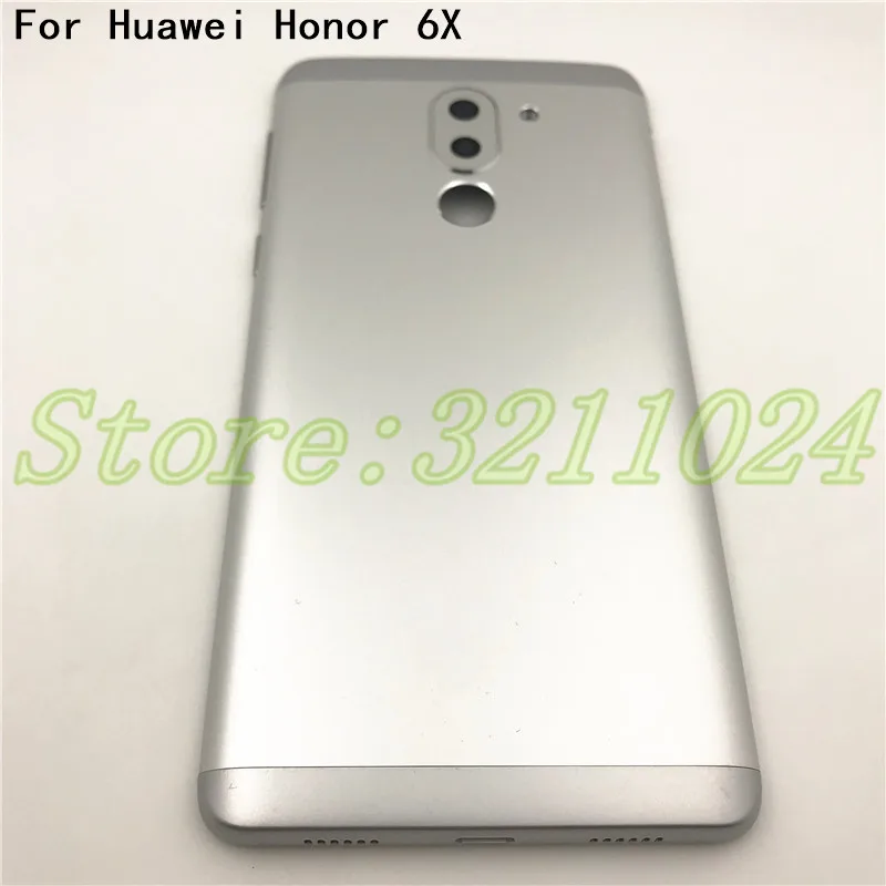Крышка батарейного отсека для Huawei Honor 6X / GR5 2017 задняя крышка корпуса с кнопкой