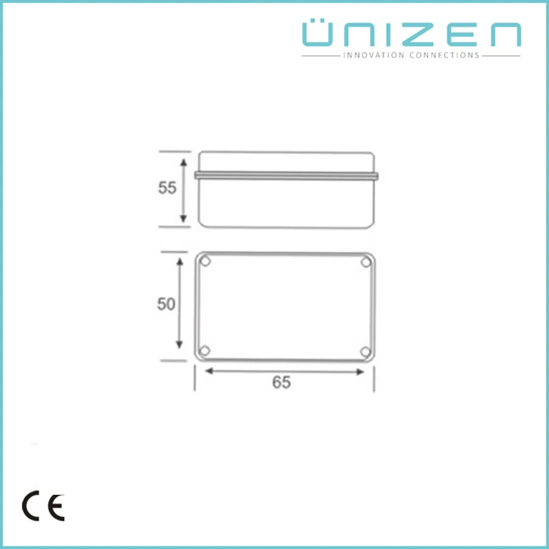 UNIZEN AG 6550 водонепроницаемый пластиковый корпус коробка электронный проект