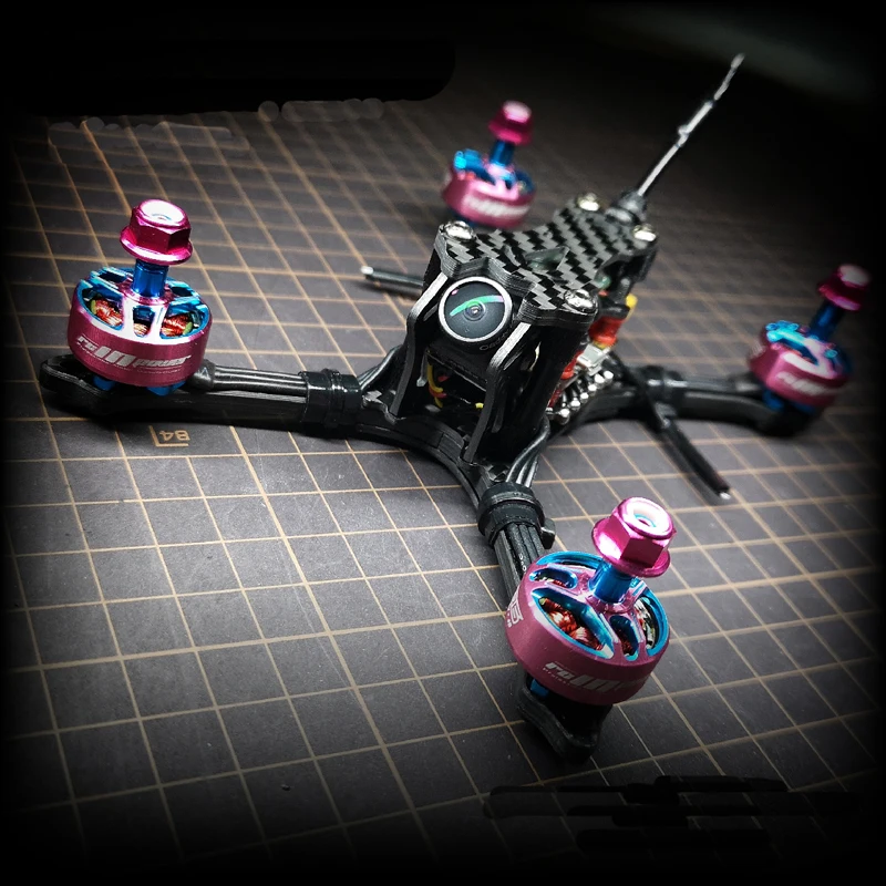 4 шт. RCi GTS V 1506 бесщеточный двигатель 3000KV 4300KV мини 15 5g розовые двигатели для