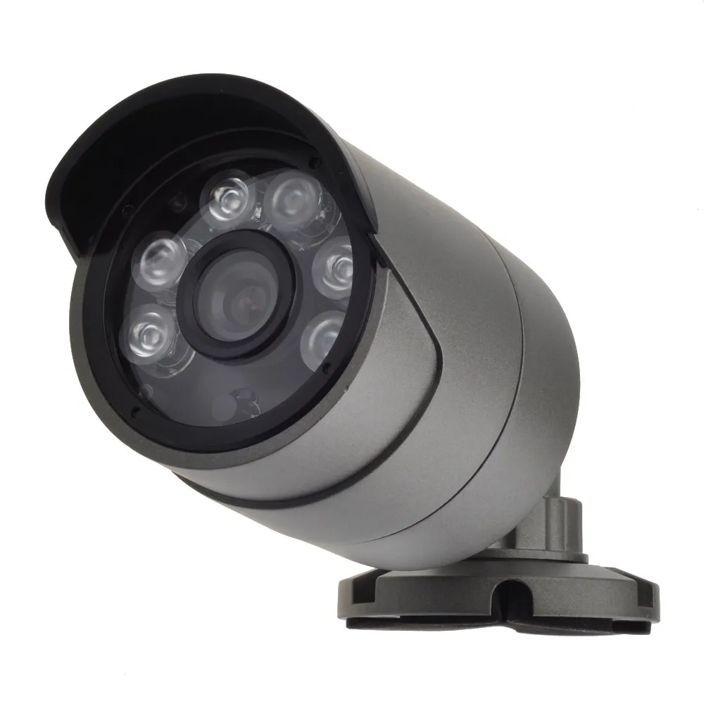 Наблюдения ONVIF H.265/H.264 4MP IP камера Открытый водонепроницаемый IP66 металлическая камера системы видеонаблюдения Hi3516D+ 1/" OV4689 6 шт. массив светодиодов