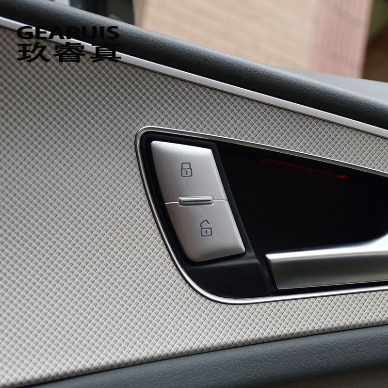 Автомобильный Стайлинг Дверь разблокировка кнопка включения крышка отделка