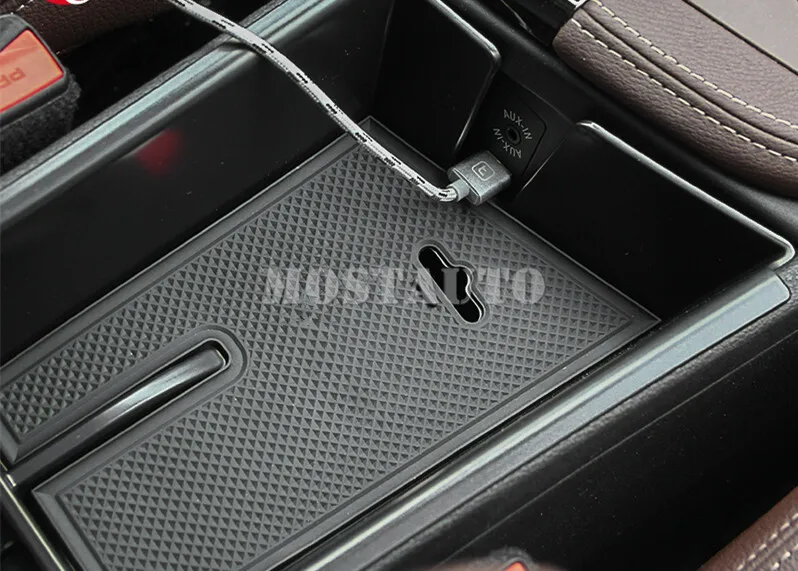 Для BMW X2 F39 внутренняя Центральной Консоли Подлокотник вставить коробка для