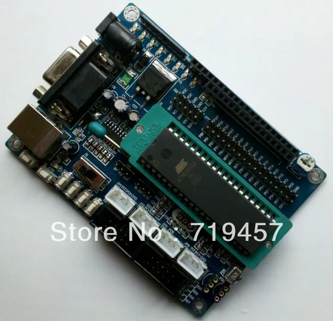 Бесплатная доставка Atmega16 макетная плата минимальная системная avr atmega32 |