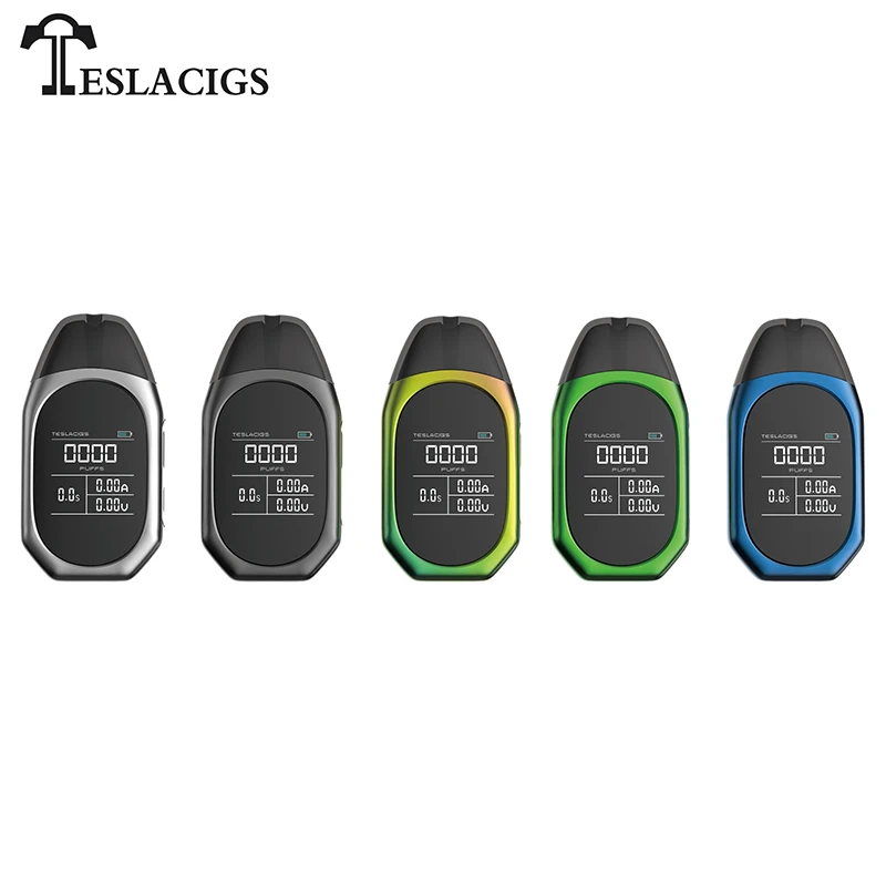Оригинал Тесла TPOD комплект 2 мл Ёмкость картридж Pod 500 мАч Батарея Vape ручка Teslacigs T