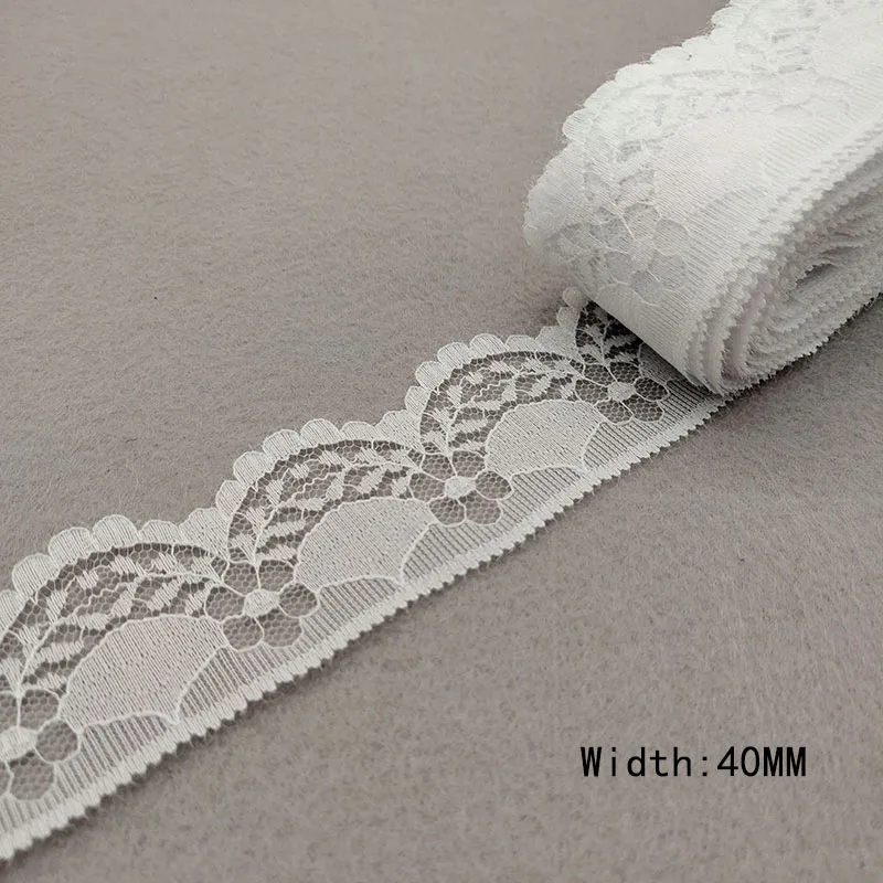 Новинка 10 ярдов красивое белое кружево DIY ремесла/свадьба/одежда/кружевная лента