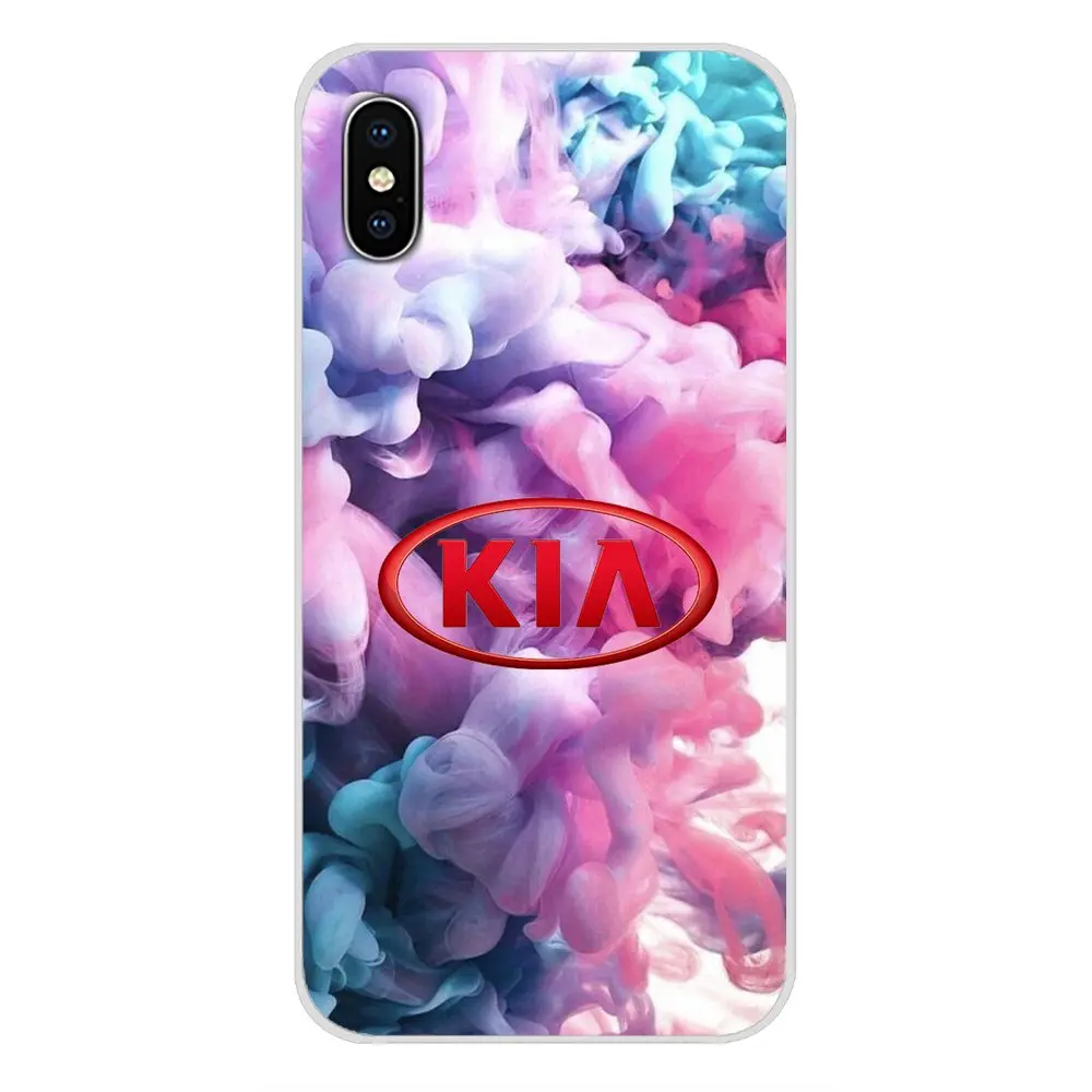 Автомобильные чехлы с логотипом Kia прозрачные из ТПУ для Nokia 2 3 5 6 8 9 230 3310 1 7 Plus LG Q6 X