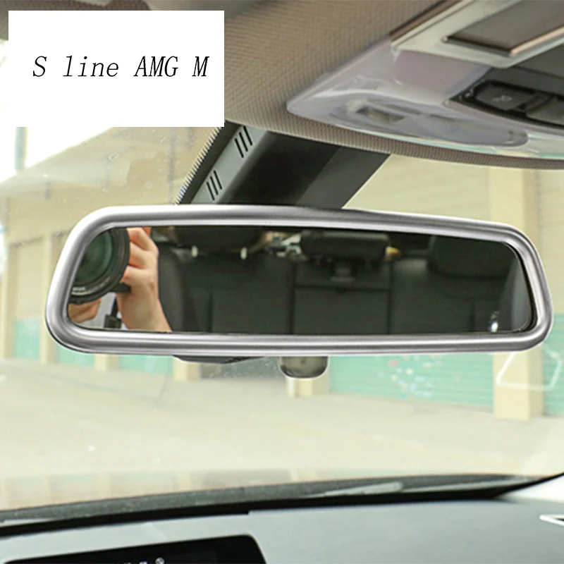 

Car styling rearview mirror decoration stainless steel trim Cover Sitcker For BMW 3 Series 3GT F30 F34 Interior Auto Accessories