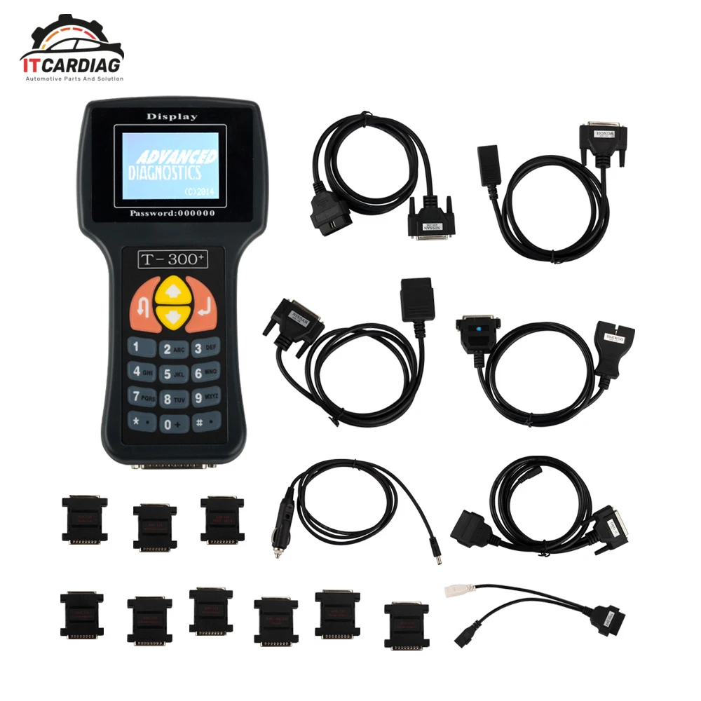 

Программатор автомобильных ключей T300, T-код 2018, v17.8, OBDII, OBD2, многофункциональный инструмент для диагностики автомобиля, T300 + программатор авт...