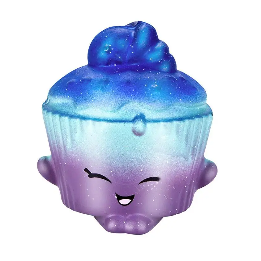 Сжимаемые игрушки для детей сжимаемые медленно растущие мини кекс Ароматические