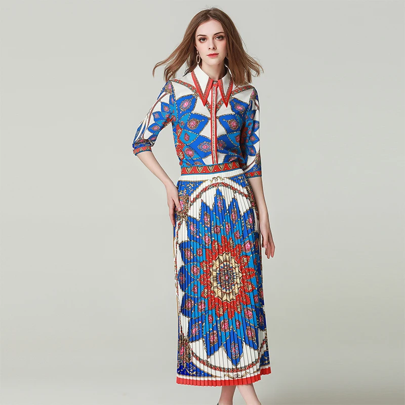 Женские комплекты с милым принтом рубашки коротким рукавом и отложным