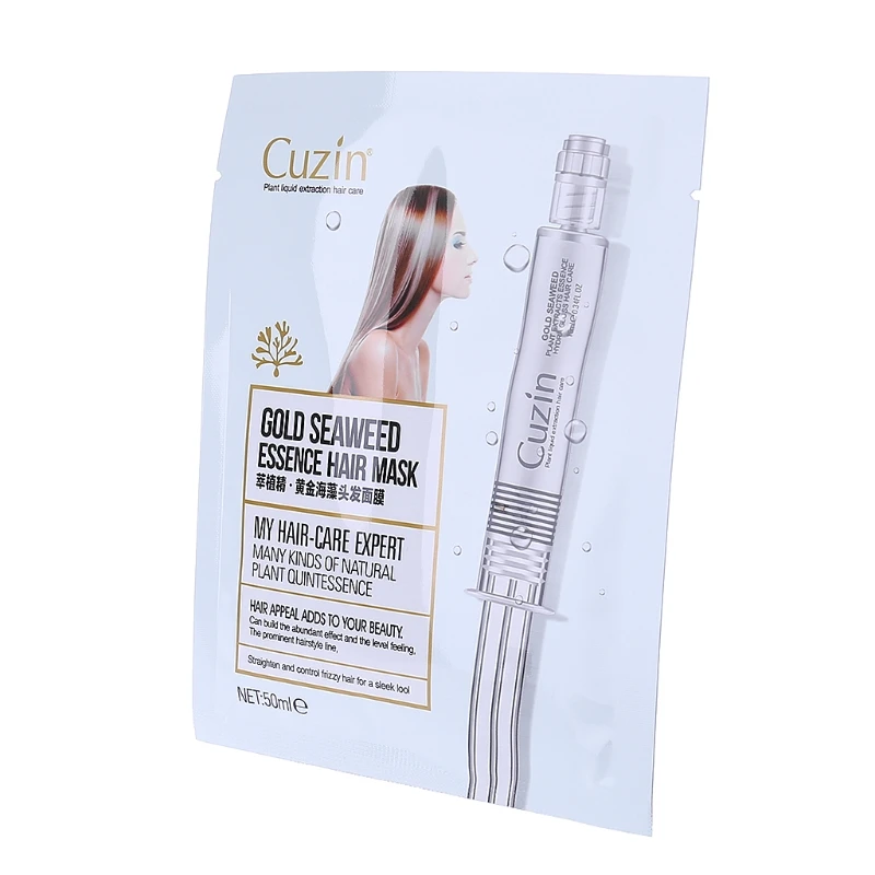 50 мл Золотая эссенция водорослей маска для волос Мягкий Гладкий