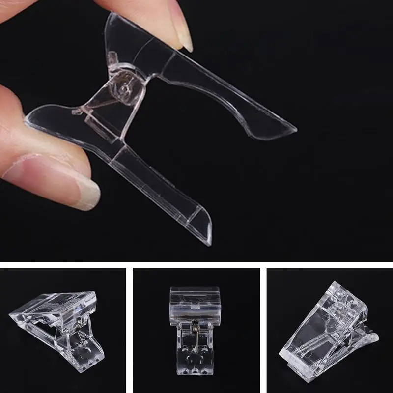 3 шт. Новое поступление 2018 Быстрая Форма для наращивания набор зажимов ногтей