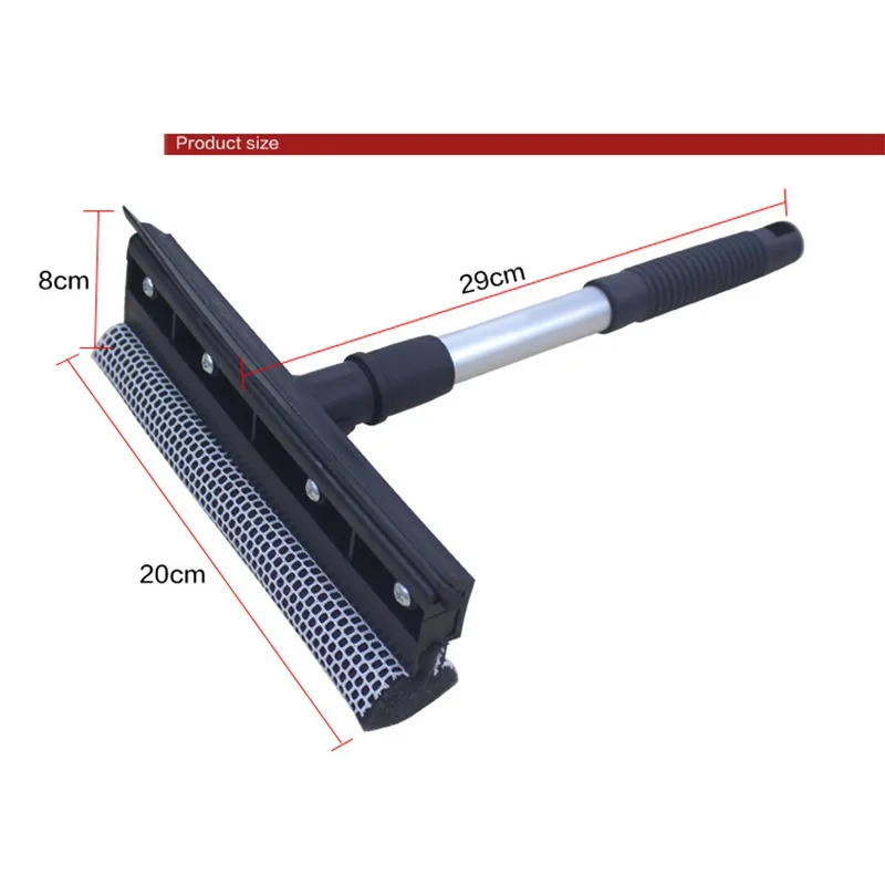 

Double-Sided Glass Cleaner Window Scraper Glass Wiper Cleaning Tool Multi-Function Window Cleaner