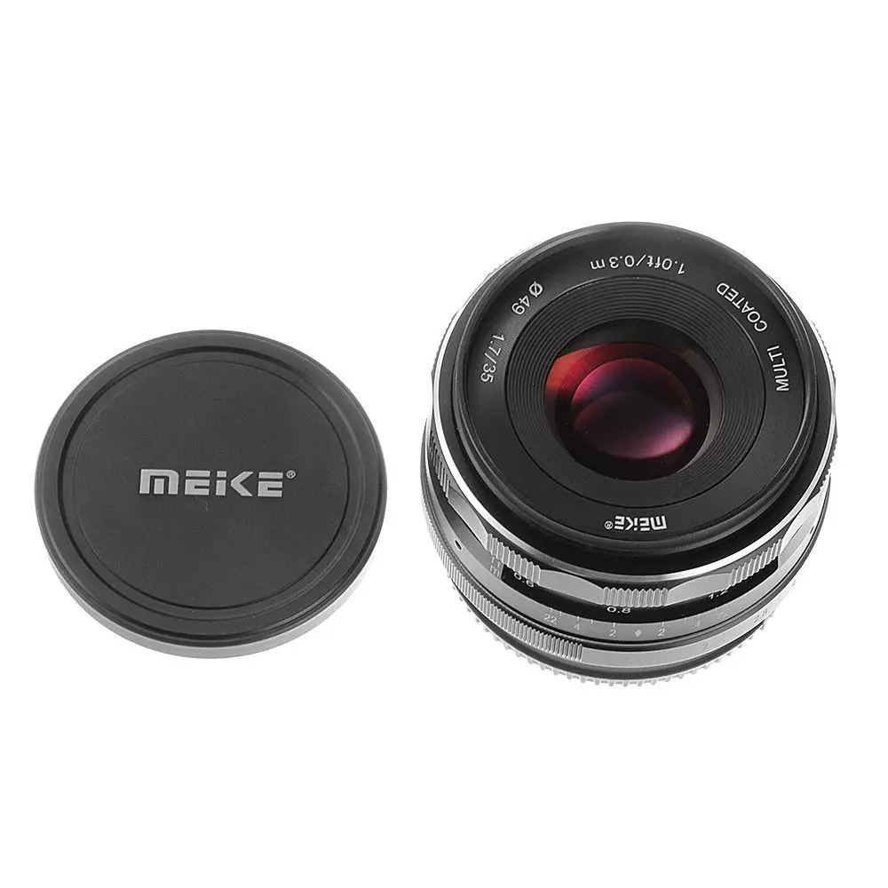 Объектив с большой диафрагмой ручной фокус MF Prime 35 мм F1.7 для FujiFilm FX камеры A2 X A1 E2 E2S