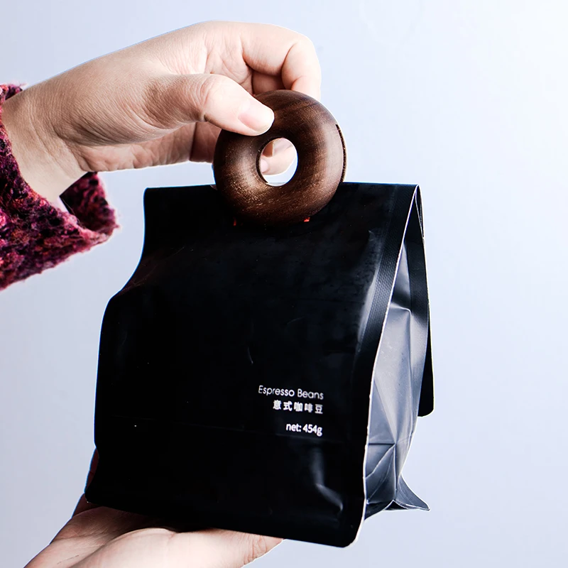 2 шт./компл. деревянный зажим для упаковки закусок свежих продуктов|Зажимы