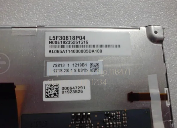 Оригинальный ЖК экран 6 5 дюйма L5F30818P01 для Volkswagen RNS510 GPS навигация с сенсорным