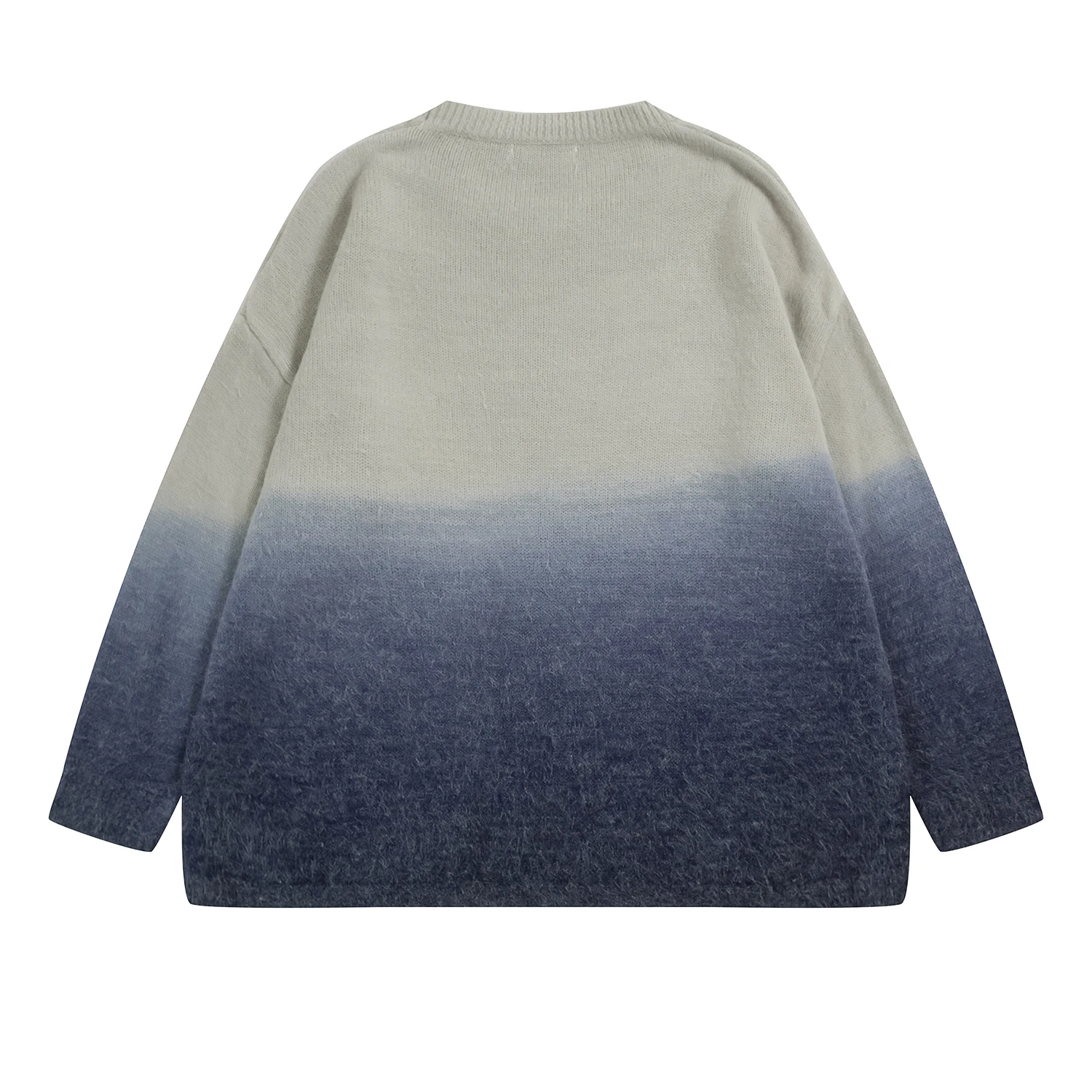 Harajuku New Design Autumn Winter Loose Ladies Jumper Sweater Long Sleeve Spell Color Women Pullover Knit Tops | Женская одежда