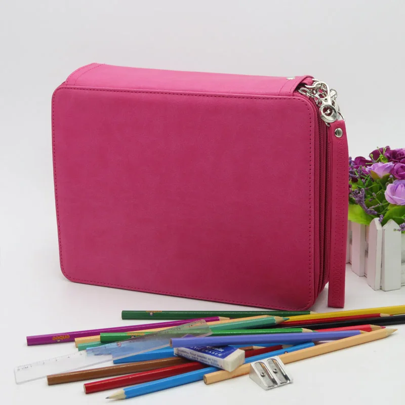 1pc painting pencil case sketch bag multi-function portable stationery 136 hole | Канцтовары для офиса и дома