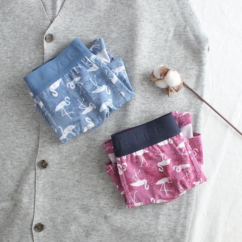 Мужское нижнее белье SP & CITY летние дышащие шорты боксеры из модала с рисунком